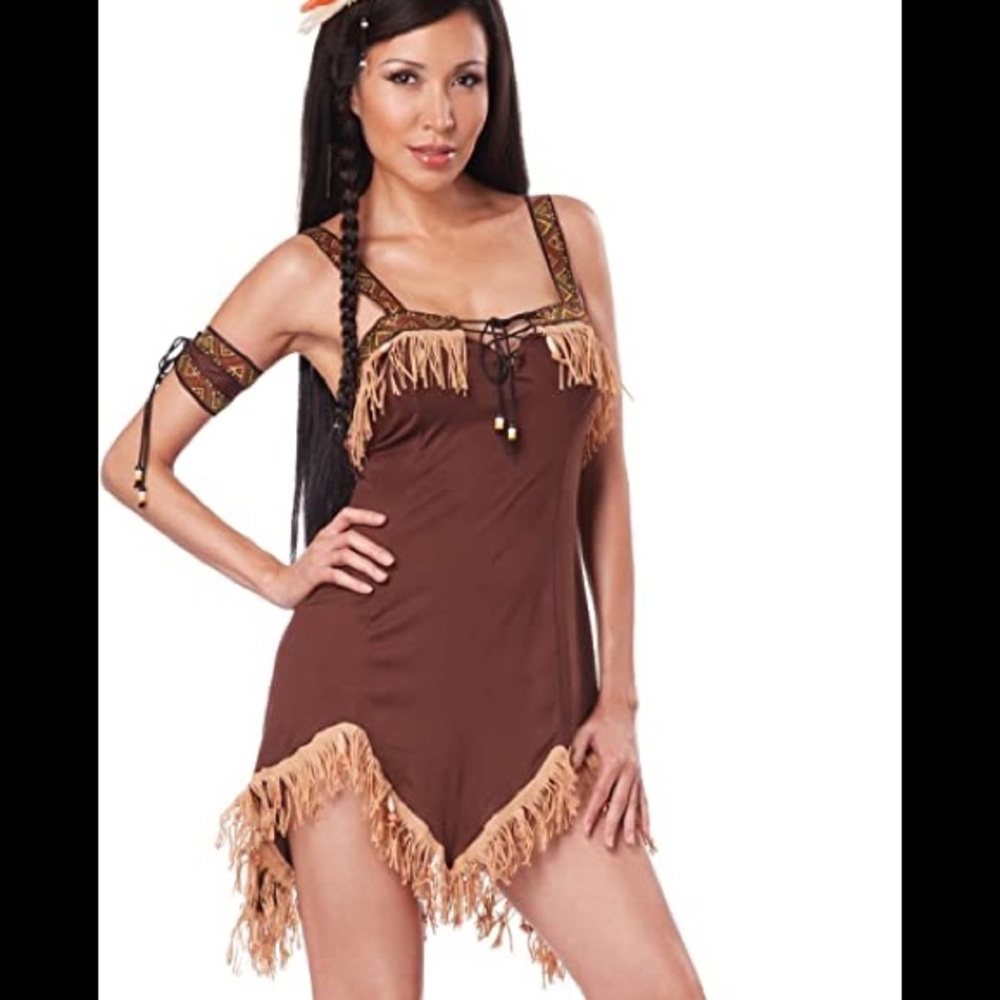 NATIVE AMERICAN - INDIAN PRINCESS - DRESS - COSTUME